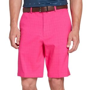 Walter Hagen Men’s Perfect 11 Tonal Plaid 10” Golf Shorts